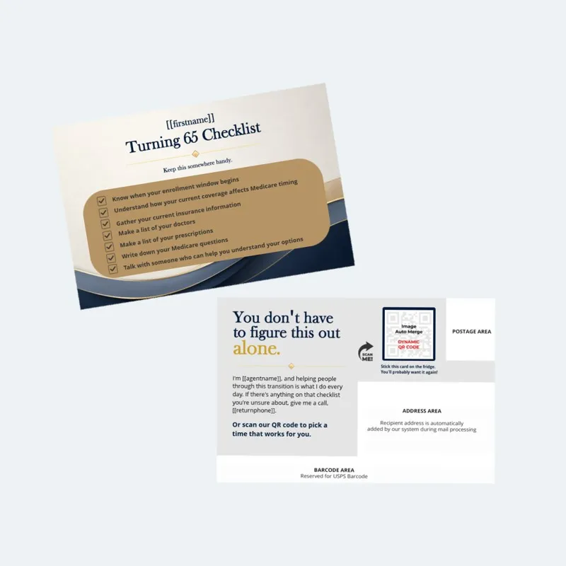Touch 4: Small postcard, 45 days out